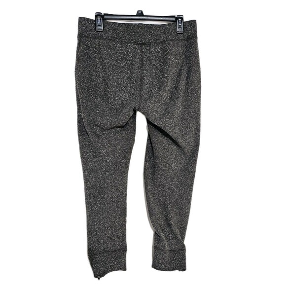 Cabi Leggings Grey Heathered Ankle Zipper Size Medium Athleisure - Picture 3 of 9